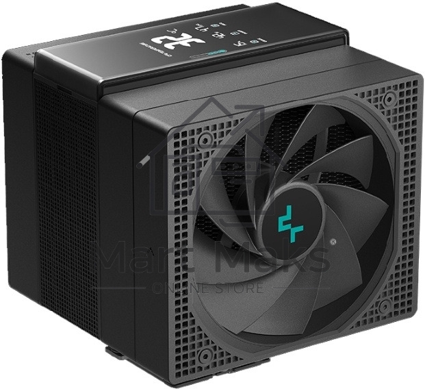 Кулер для процессора DEEPCOOL ASSASSIN IV VC VISION черный, 120 мм, алюминий/медь, 1800 об/мин, 29.3 дБ, 4 pin, 300 Вт, 172 мм