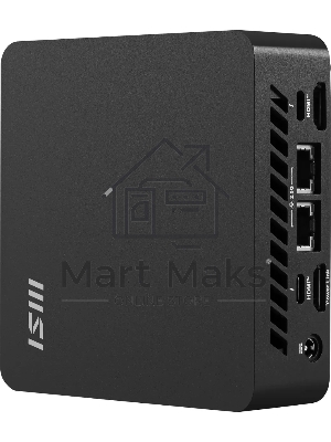 Компьютер MSI Cubi NUC AI 1UMG-042XRU Intel Core Ultra 5 125H(1.2Ghz)/16384Mb/1024PCISSDGb/noDVD/Int:Intel Graphics/BT/WiFi/war 1y/0.625kg/черный/noOS + no KB+M (9S6-B20911-042)