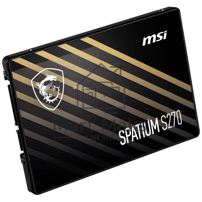Накопитель SSD MSI SPATIUM S270, 240Gb, 2.5