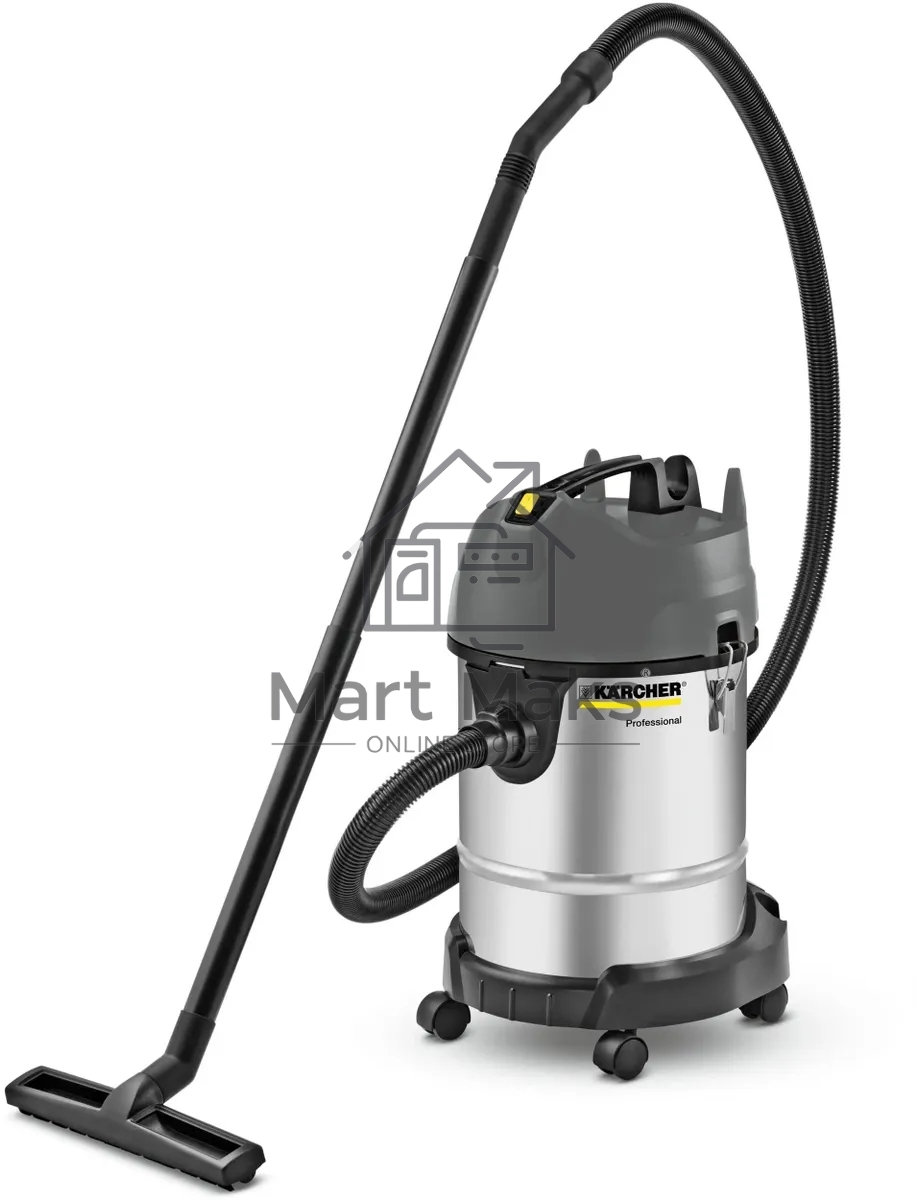 Пылесос Karcher NT 30/1 Me Classic Edition (1.428-568.0) серый, 1500 Вт, уборка сухая и влажная, пылесборник контейнер/мешок 30 л
