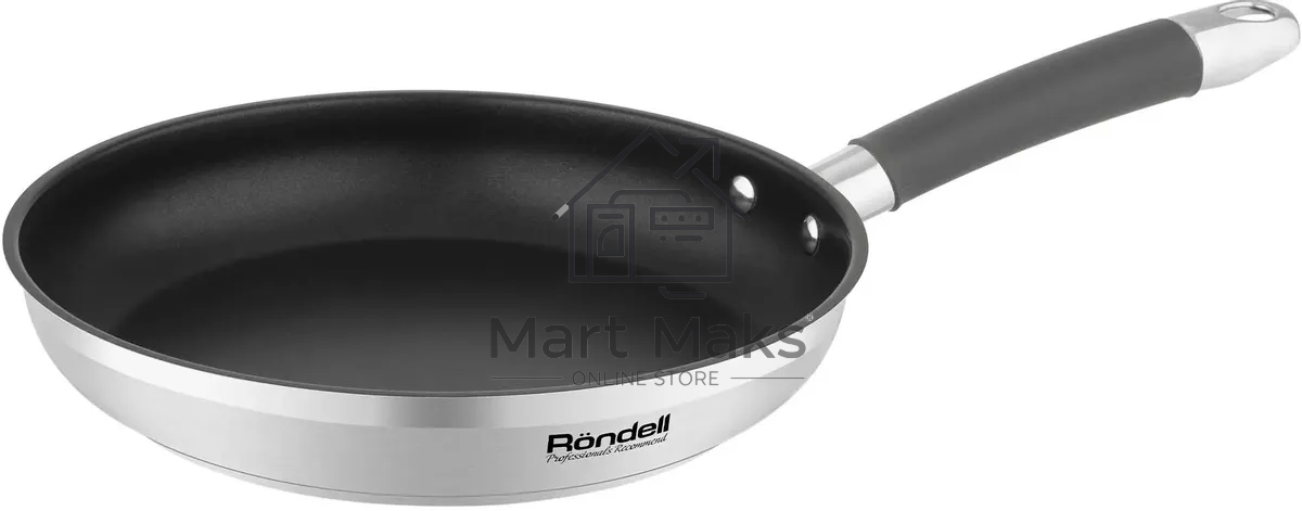 Сковорода Rondell Prime RDS-1678, 28см, без крышки, стальной