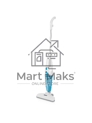 Пылесос вертикальный BBK BV2511 белый/голубой, питание от сети, 110 Вт, уборка сухая, пылесборник 0.8 л