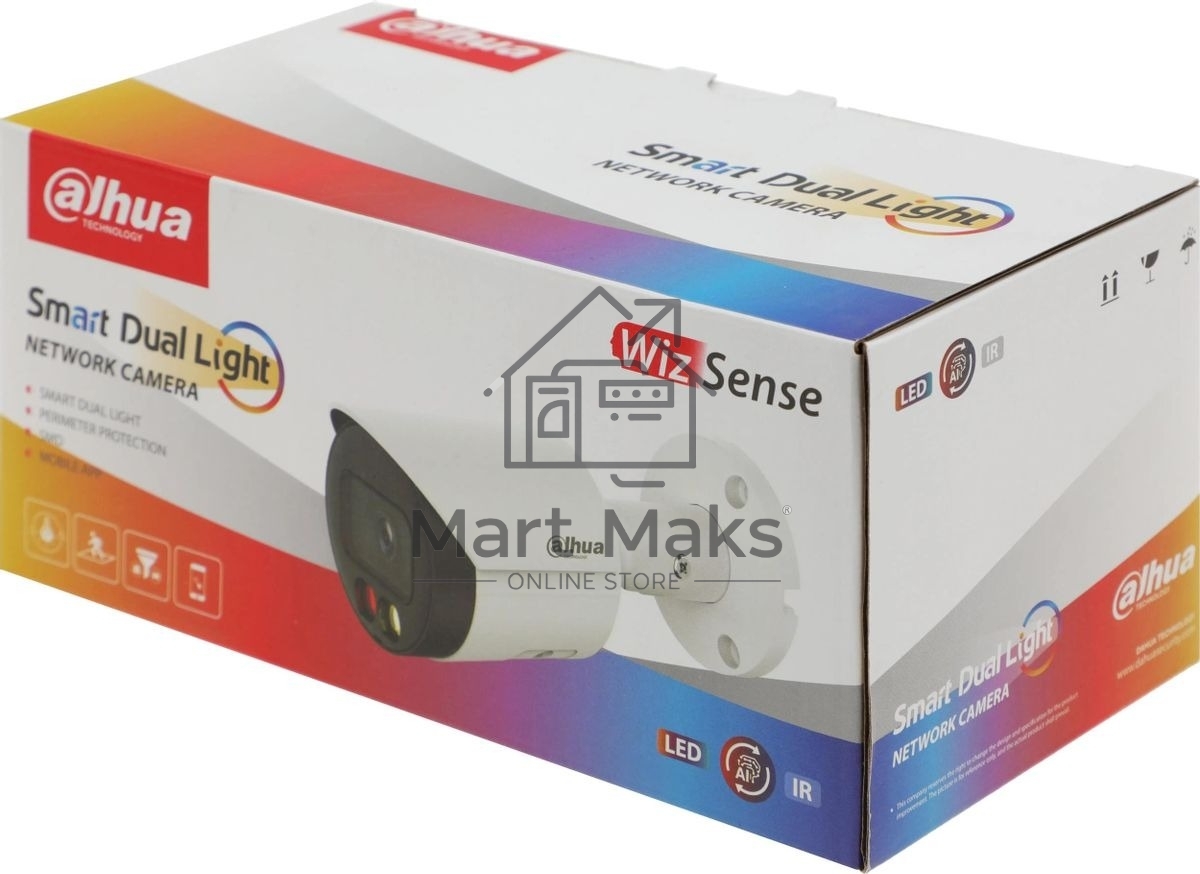 Камера видеонаблюдения IP Dahua DH-IPC-HFW2849SP-S-IL-0360B 3.6-3.6мм цв.