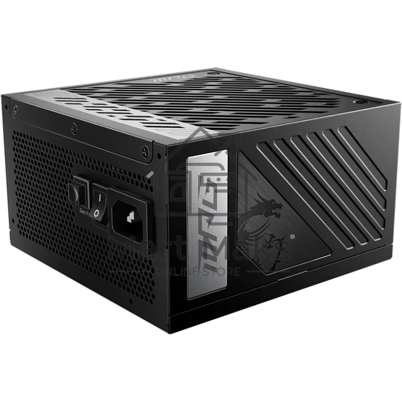 Блок питания MSI MPG A1000G RTL, 1000Вт, 80 PLUS Gold, модульный, RTL
