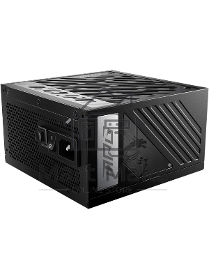 Блок питания MSI MPG A1000G RTL, 1000Вт, 80 PLUS Gold, модульный, RTL