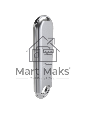 Флешка USB Maxvi P2 (FD32GBUSB20C10P2 silver), 32Gb, USB 2.0, R/W 12/5, серебристый