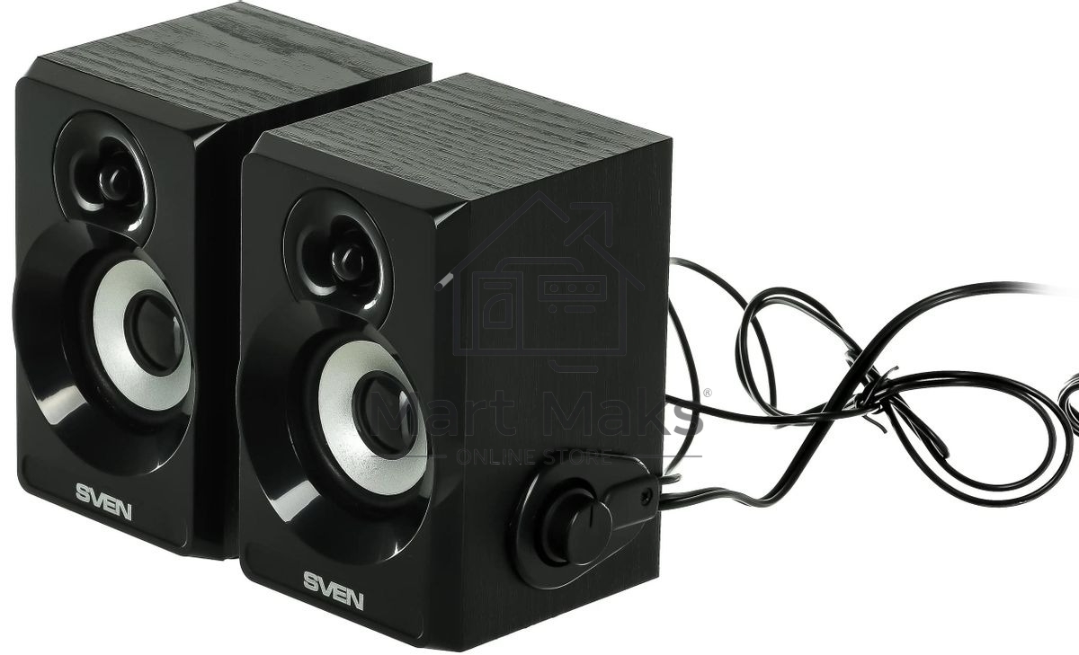 Акустическая система SVEN SPS-517, 2.0 черный