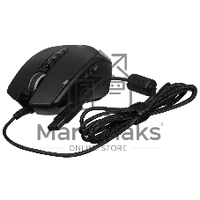 Мышь проводная A4Tech Bloody V8M Max черный, 12000 dpi, USB, кнопки - 10