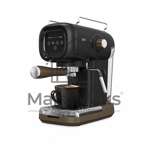 Кофеварка эспрессо BQ CM2005 черный, исп. кофе - молотый, 0.6 л, 1100 Вт, 20 Бар.
