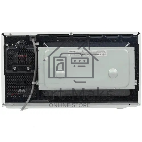 Микроволновая печь Samsung MG23K3515AW/BW, 800Вт, 23л, кнопки, поворотный механизм, белый/черный