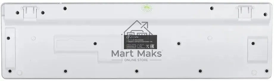 Клавиатура Oklick 420MRL 1091227 проводная, USB, белый