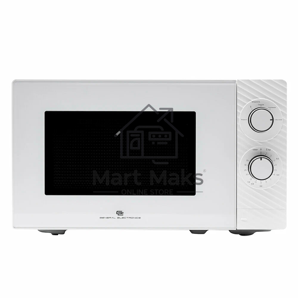 Микроволновая печь General Electronics 20L SOLO белая GE-MS120W 700W