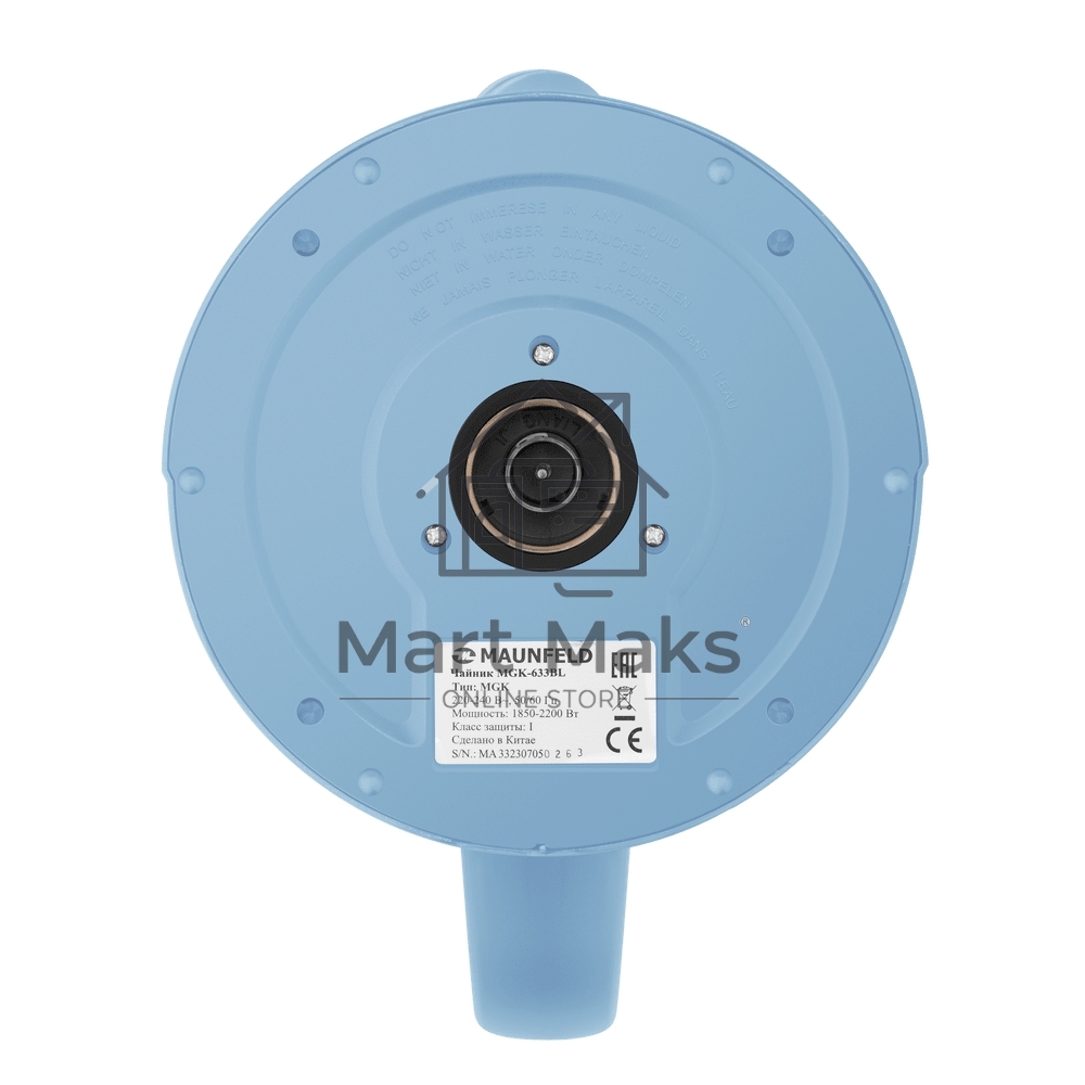 Чайник электрический Maunfeld MGK-633BL