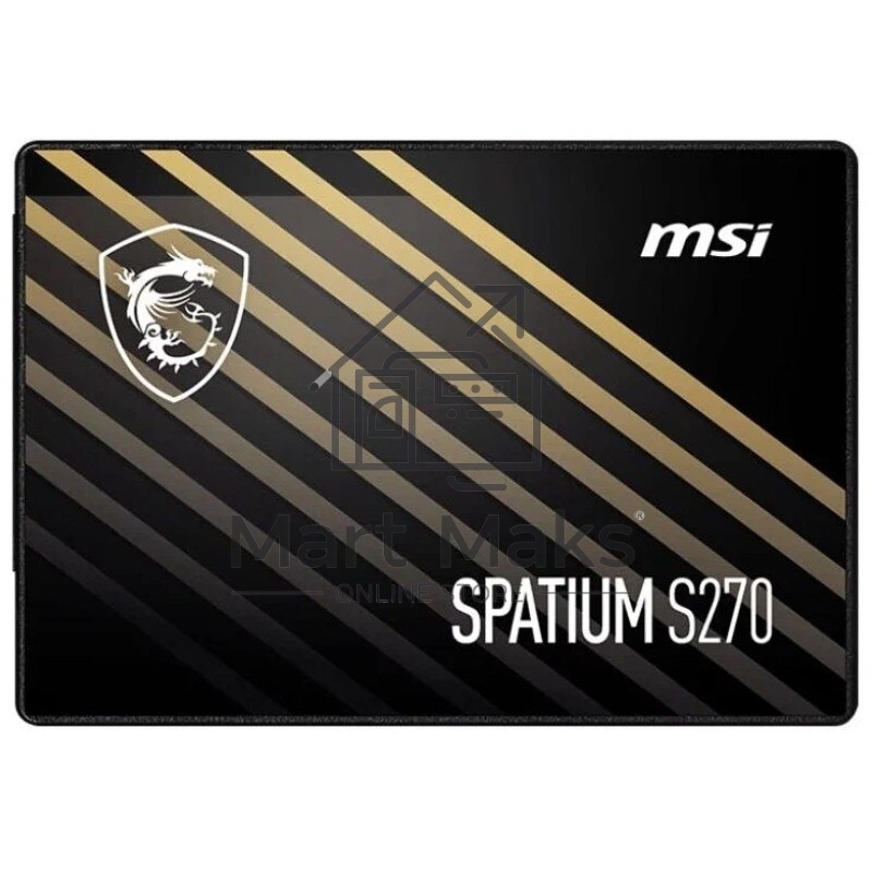 Накопитель SSD MSI SPATIUM S270, 240Gb, 2.5