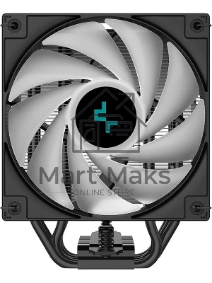 Кулер для процессора DEEPCOOL AG500 BK ARGb черный, 120 мм, алюминий/медь, 1850 об/мин, 29.4 дБ, 4 pin, 240 Вт, 155 мм
