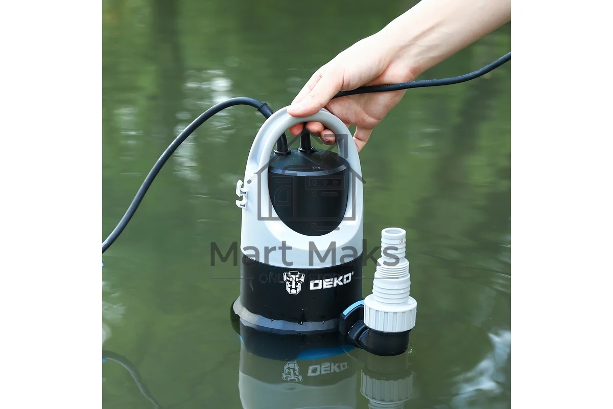 Насос садовый дренажный Deko DWP-900P 900Вт 14000л/час (076-0516)