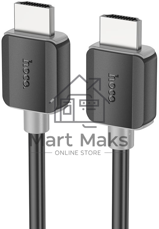 Кабель Hoco US08 ver2.0 HDMI (m) HDMI (m) 2м черный (пакет)