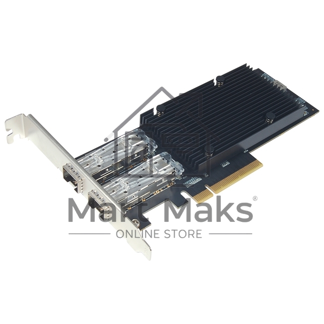 Сетевая карта 25G Dual Port SFP28 PCIe Ethernet Adapter with Intel E810-XXVAM2 Chipset
