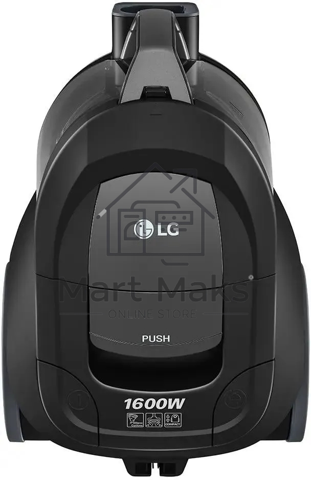 Пылесос LG VC5316NNTS серебристый/черный, 330/1600 Вт, уборка сухая, пылесборник контейнер 1.3 л
