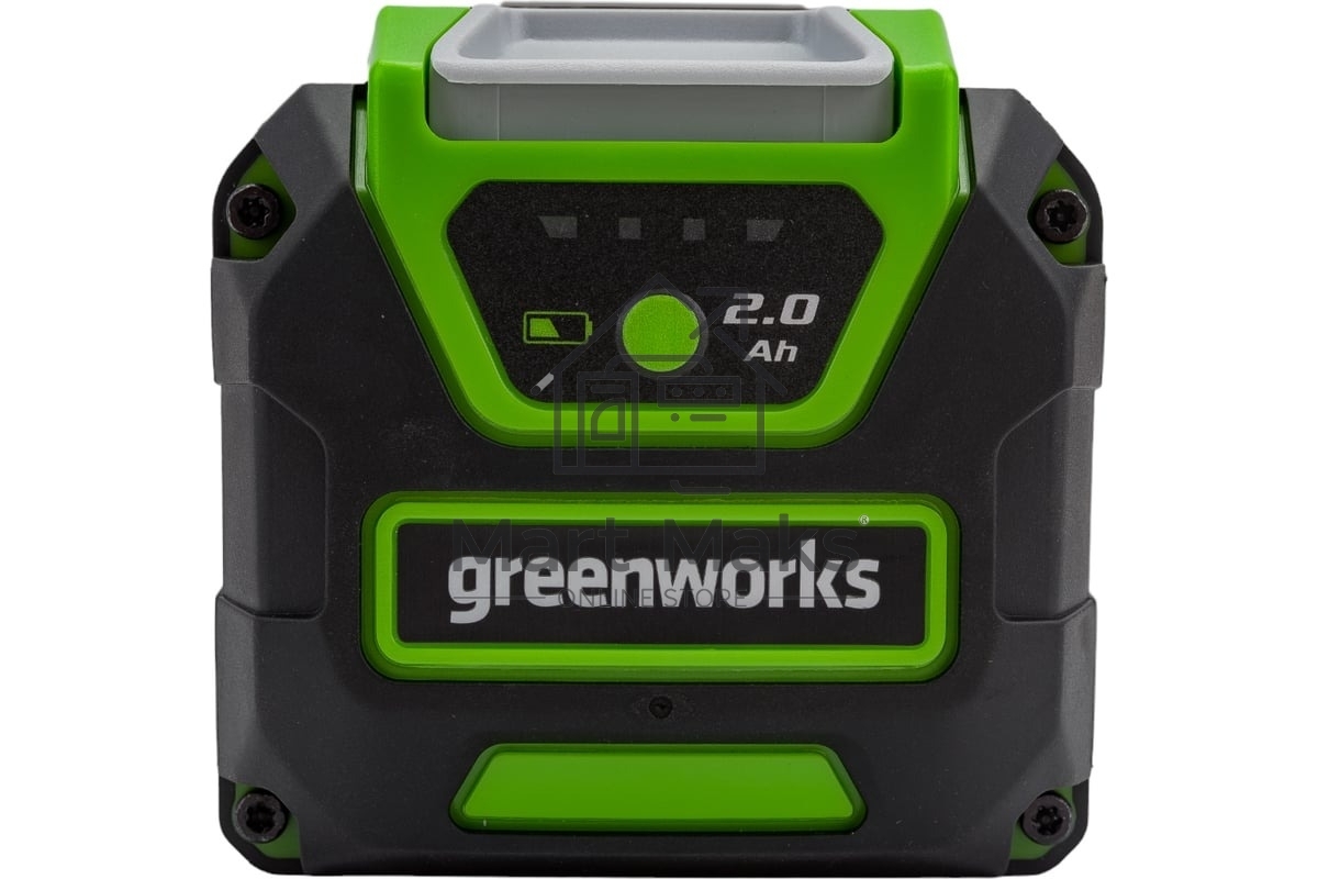 Аккумулятор с USB разъемом GreenWorks G40USB2 для техники 40V, 2 А.ч