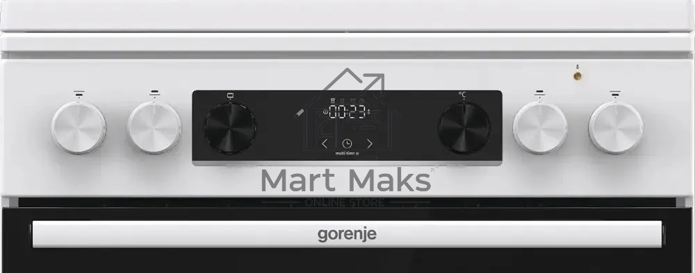 Плита комбинированная Gorenje GKS6C71WF белый, конфорок 4 газовых, духовка 71 л, 60 см x 85 см x 60 см