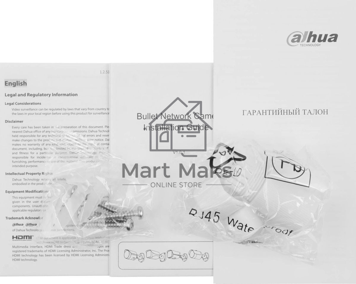 Камера видеонаблюдения IP Dahua DH-IPC-HFW2849SP-S-IL-0360B 3.6-3.6мм цв.