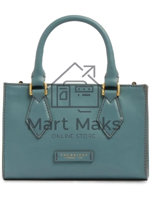 Сумка женская The Bridge Ida 04100501/KP голубая натур.кожа