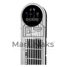 Вентилятор Centek CT-5083 белый/чёрный, напольный, 48 Вт, 3 скорости, колонный