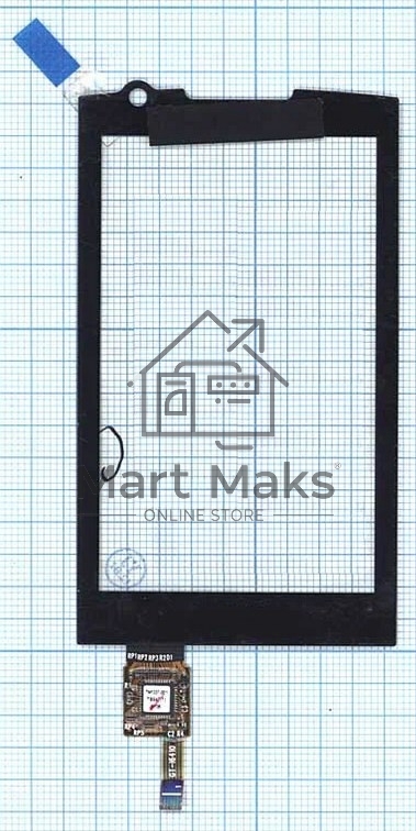 Сенсорное стекло (тачскрин) для Samsung M1 GT-I6410, черное