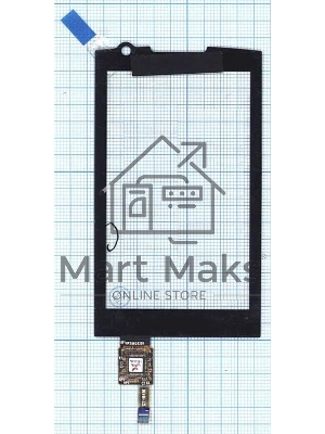 Сенсорное стекло (тачскрин) для Samsung M1 GT-I6410, черное