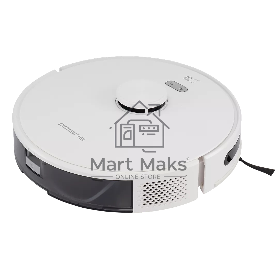 Робот-пылесос Polaris PVCR 6001 WIFI IQ Home белый, 3200 мAч Li-Ion, уборка суxая/влажная, пылесборник контейнер 0.4 л