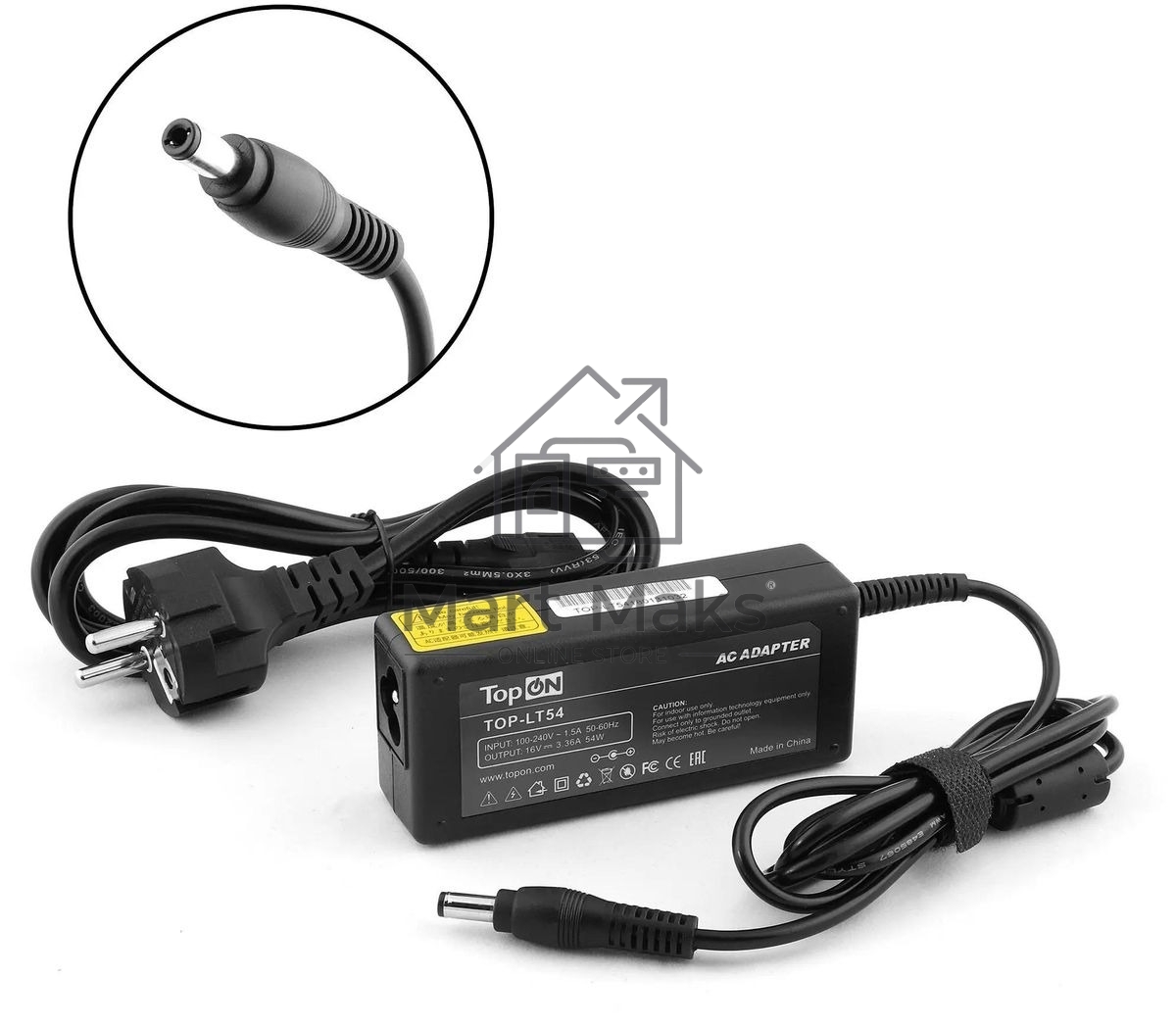 Блок питания TopON TOP-LT54 54W-16V 3.36A от бытовой электросети