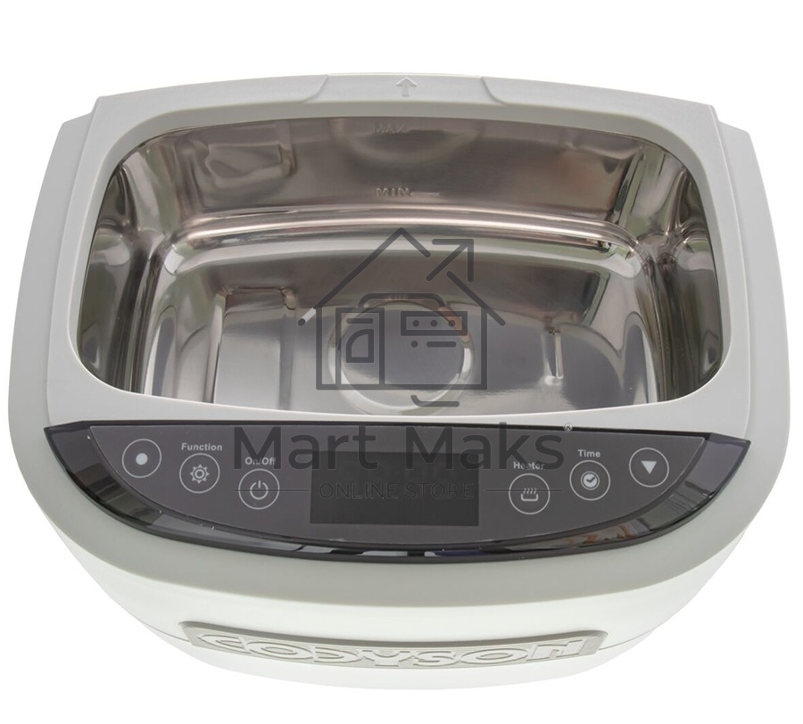 Ультразвуковая ванна Codyson CD-4821 белый/серый, 2.5 л, 170 Вт