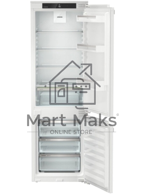 Встраиваемый холодильник Liebherr ICf 5103 белый двухкамерный 190/83 л морозилка снизу, капельная система