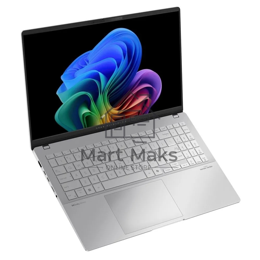 Ноутбук ASUS Vivobook S 15 OLED S5507QA-MA078W Cool Silver (90NB14Q2-M007X0)