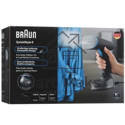 Отпариватель Braun GS5031BL черный