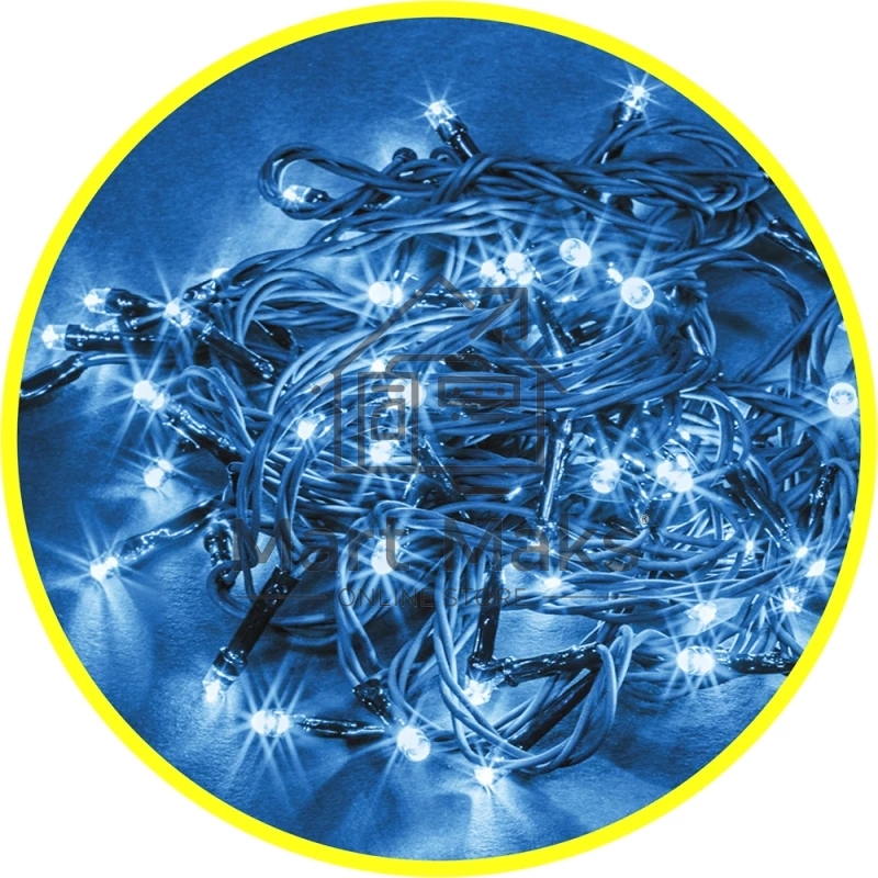 Гирлянда Navigator NGF-S01-140B-10-15.5m-230-C8-BL-IP44