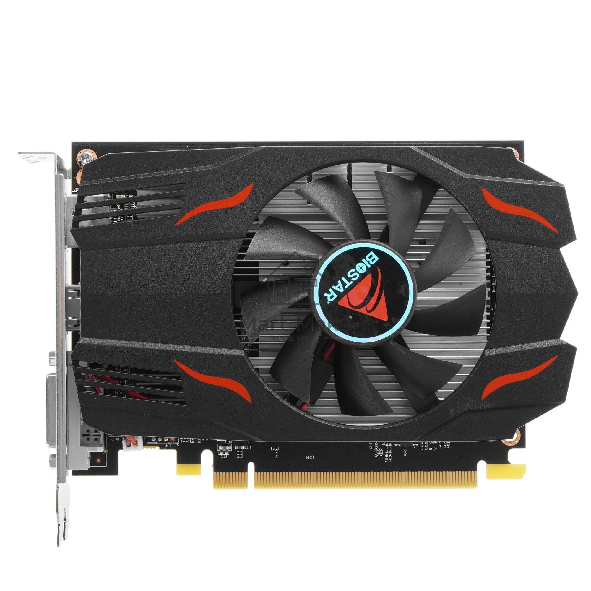 Видеокарта Biostar AMD Radeon RX 550 4Gb RX550-4GB PCI-E 128bit GDDR5 1100/6000 DVIx1 HDMIx1 DPx1 HDCP Ret
