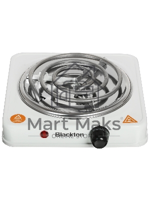Плита настольная электрическая Blackton Bt HP101W белый, количество конфорок 1шт