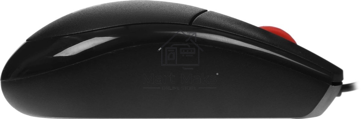 Мышь проводная Defender Delta MM-523 черный, 1000 dpi, USB, кнопки - 3