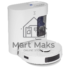 Робот-пылесос Ecovacs Deebot N20 PRO PLUS белый, 5200 мА*ч Li-Ion, уборка влажная/сухая, пылесборник контейнер 0,4 л