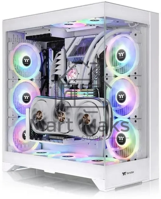 Компьютерный корпус Thermaltake CTE E600MX белый без БП E-ATX 11x120mm 4x140mm 2xUSB3.0 audio bott PSU