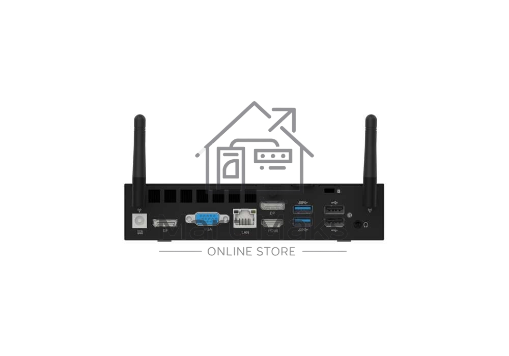 Неттоп Irbis Smartdesk, Mini (uSFF) i5-12400(6C12T - 2,5GHz) 1x16GGB DDR4 3200, 512GB SSD M.2 SATA, Intel UHD Graphics, NoDVD, WiFi6, BT, Vesa mount, WIN 11 PRO, 3YR