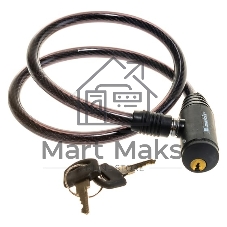 Замок тросовый универсальный Matrix 8 х 650 мм