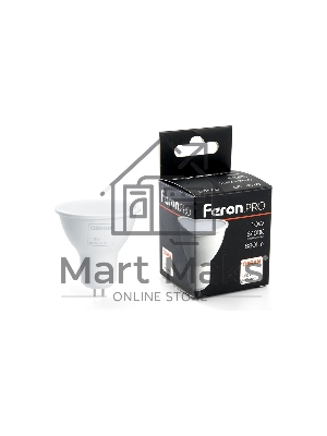 Лампа светодиодная Feron PRO LB-1610 10Вт 230В GU5.3 дневной