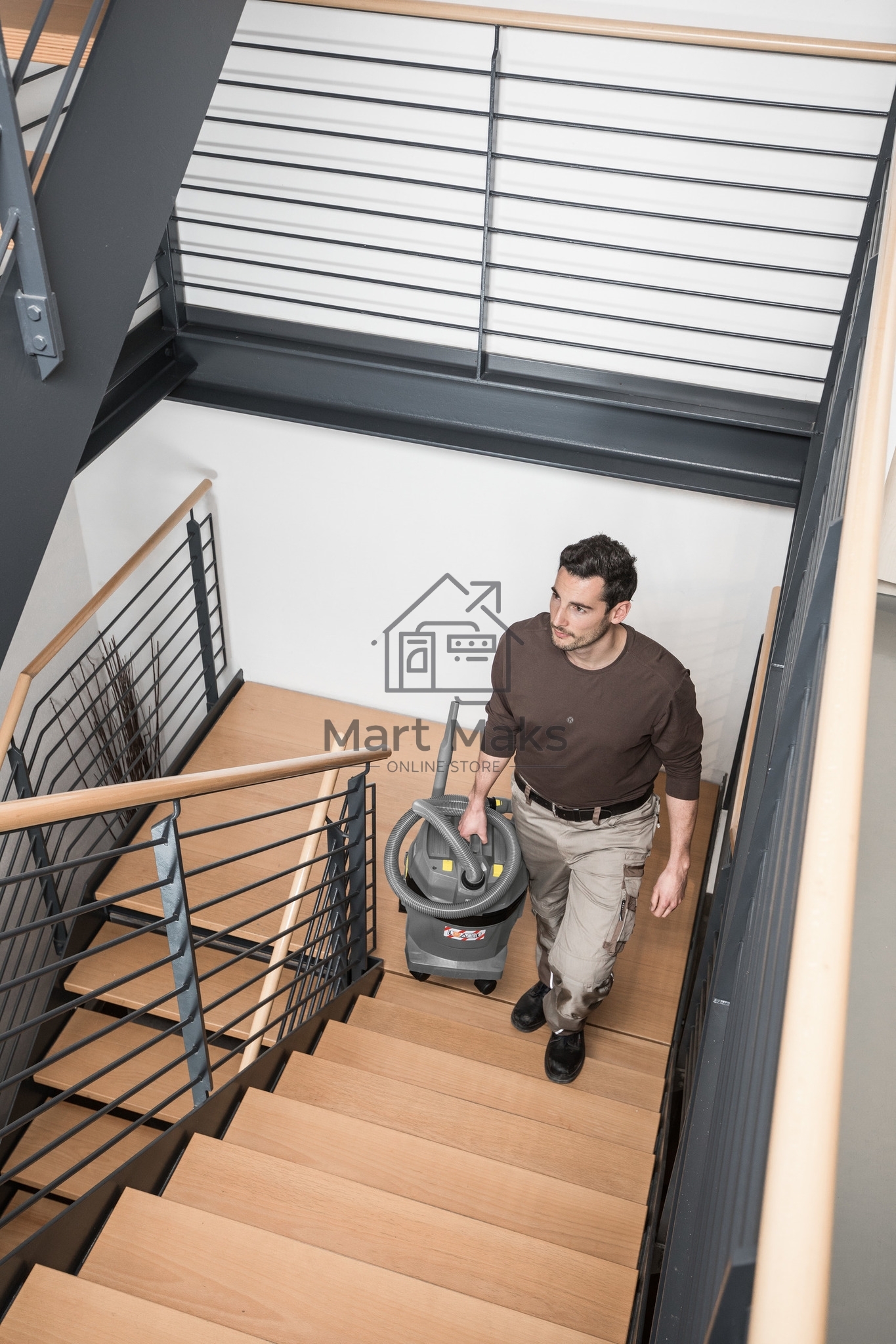 Пылесос строительный Karcher NT 22/1 Ap Te серый, 1300 Вт, уборка сухая/влажная, пылесборник мешок/контейнер, 22 л