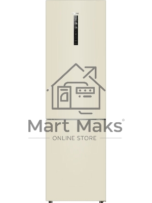 Холодильник Haier C2F637CCGU1 бежевый, двухкамерный, 278/108л, морозилка снизу, No Frost