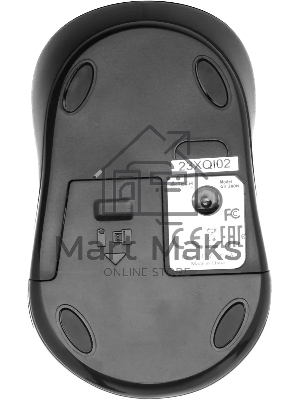 Мышь беспроводная A4Tech G3-280N серый глянец, 1200 dpi, радиоканал, USB, кнопки - 3