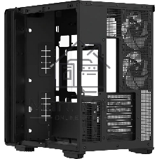 Компьютерный корпус Formula Crystal Z7 PA черный без БП ATX 5x120мм 1xUSB3.0 1xUSB3.1 audio bott PSU