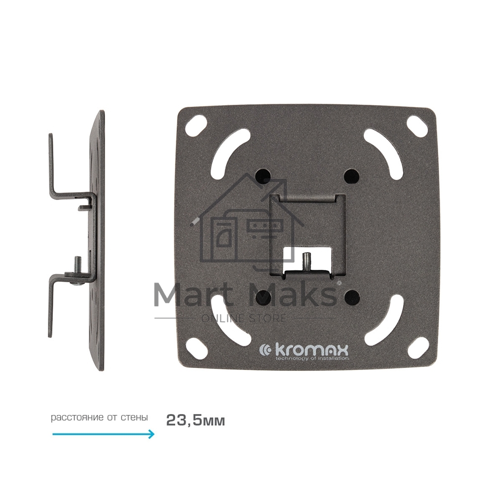 Кронштейн для LED/LCD телевизоров Kromax OPTIMA-100 черный. 10